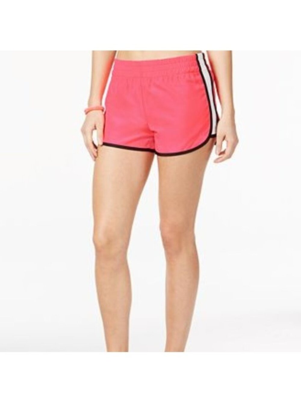 Material Girl Active Juniors' Running Shorts, Pink, size M